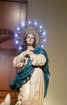Adviento. Inmaculada Concepción. Iglesia de Nuestra Señora del Carmen en Cercedilla