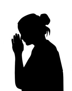 La oración en la enseñanza de Jesús de Nazaret. Mujer orando